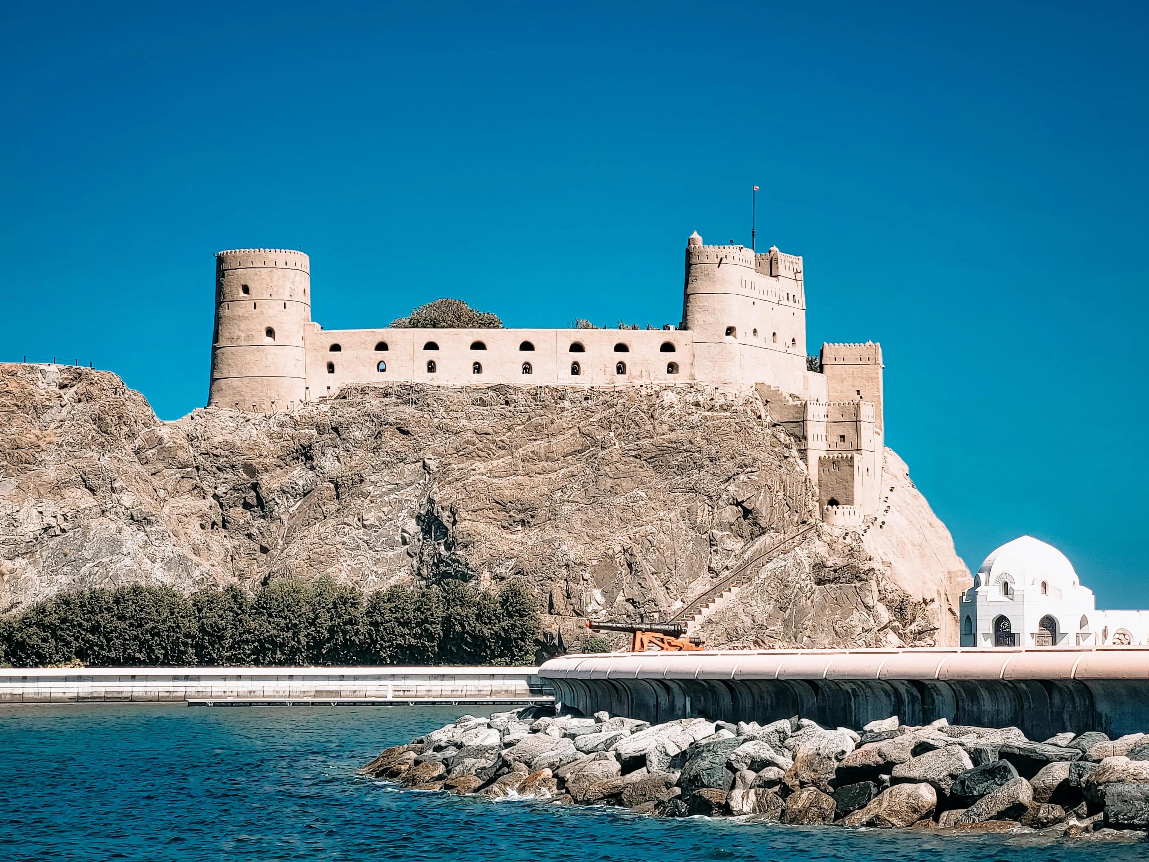 Aankomst in Muscat