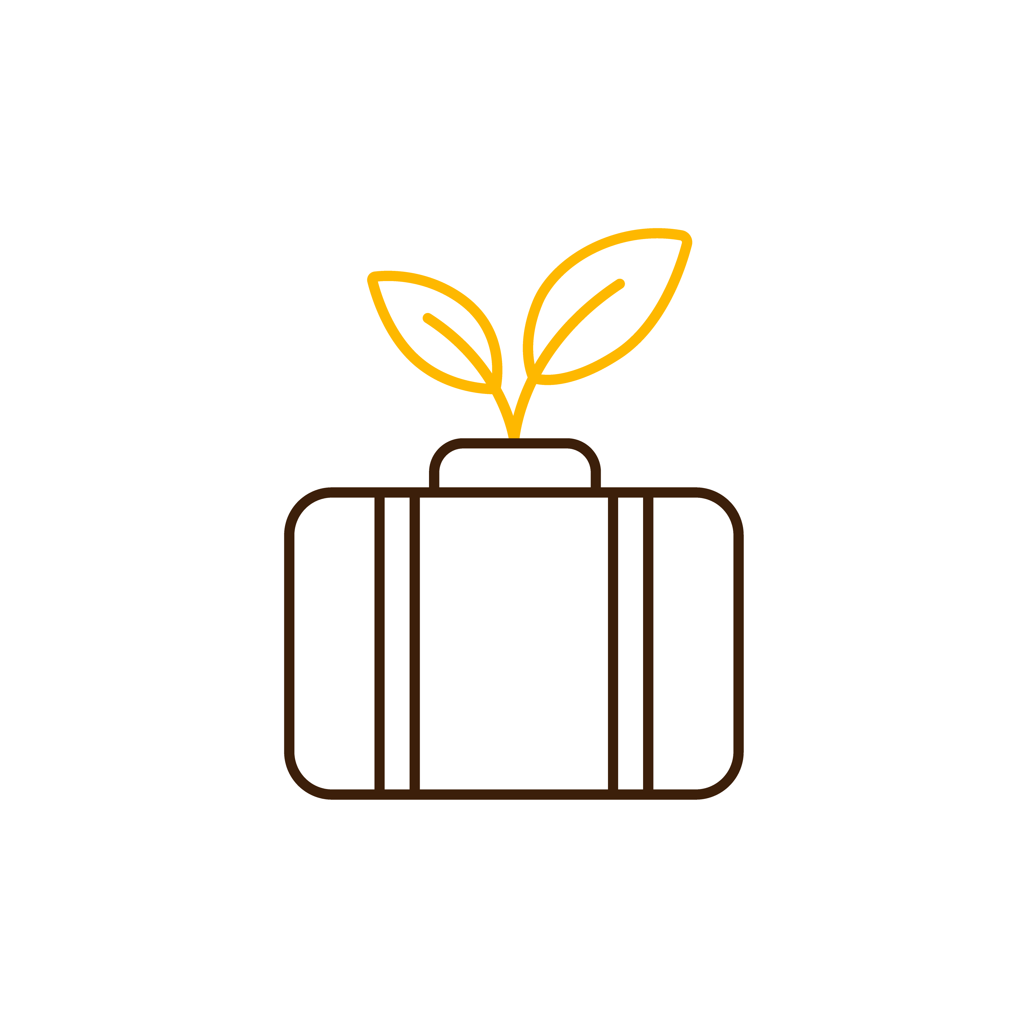 Reizen met impact icon